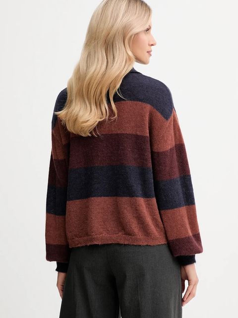 Sessun sweter z dodatkiem wełny