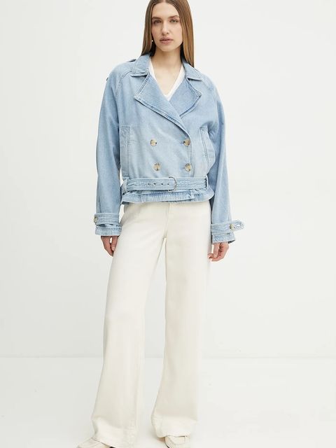 BOSS Orange kurtka jeansowa - zdjęcie produktu nr 2