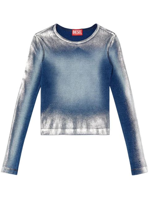 Diesel T-Banes-Nc-Q1 top - Blue - zdjęcie produktu nr 1