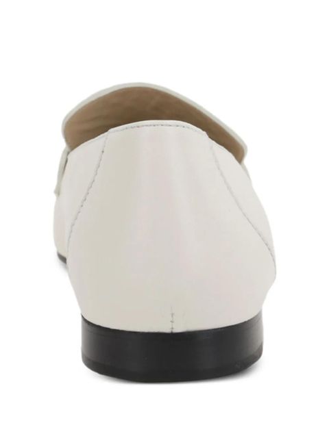 Le Monde Beryl leather loafers - White - zdjęcie produktu nr 2