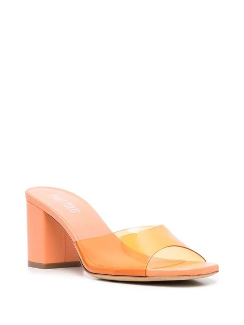 Paris Texas Anja 80mm single-strap sandals - Orange - zdjęcie produktu nr 2