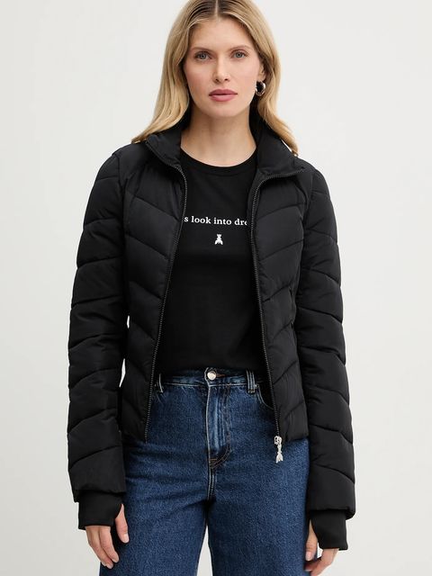 Patrizia Pepe kurtka kolor czarny przejściowa 8O0213 A680