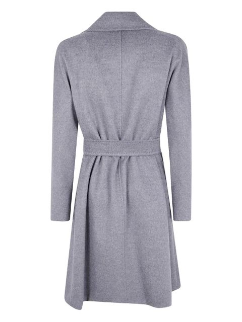Max Mara tie-fasteing coat - Grey - zdjęcie produktu nr 2