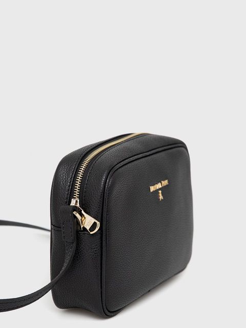 Patrizia Pepe Torebka skórzana kolor czarny CB8985 L001