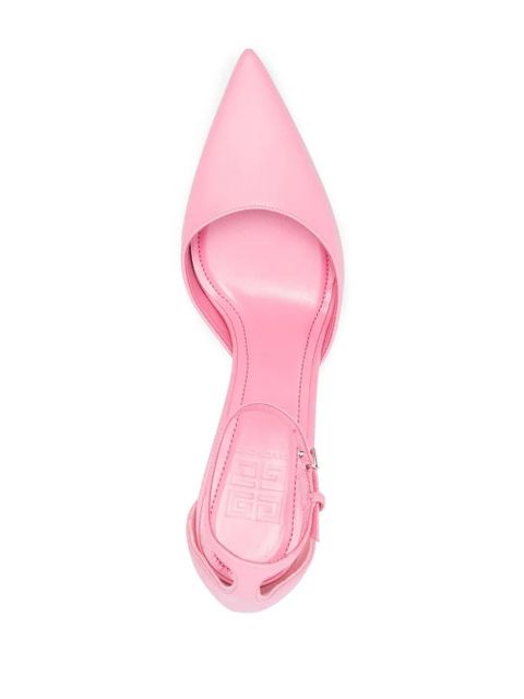 Givenchy G-Lock leather platform pumps - Pink