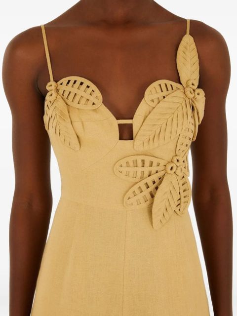 FARM Rio wide-leg jumpsuit - Neutrals