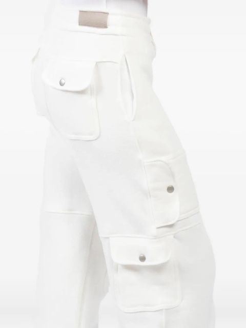 Aya Muse jersey cargo trousers - White
