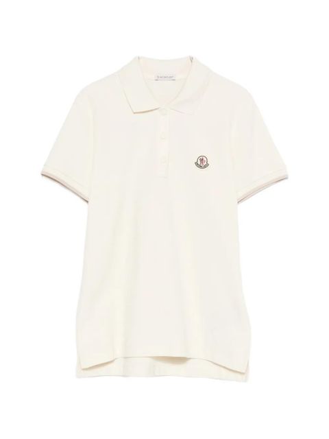 Moncler light natural polo shirts - Neutrals - zdjęcie produktu nr 1
