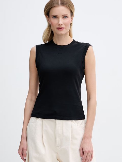 DKNY top damski bawełniany - zdjęcie produktu nr 1