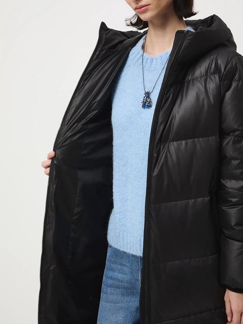 Medicine płaszcz puchowy kolor czarny