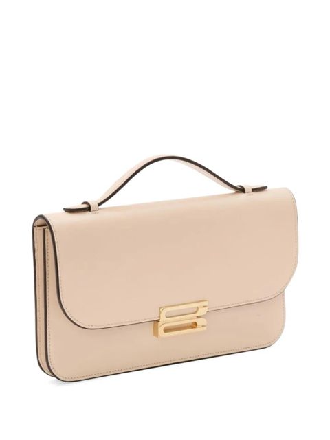 Victoria Beckham Dorian pochette leather tote bag - Neutrals