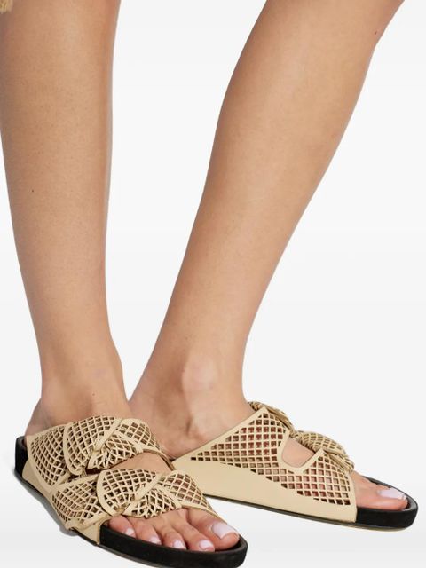 ISABEL MARANT Lennyo knot sandals - Neutrals