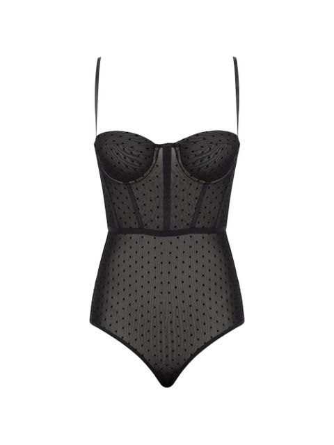 ZIMMERMANN dotted bodysuit - Black - zdjęcie produktu nr 1