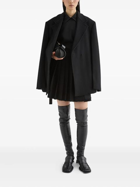 Jil Sander wool mini skirt - Black - zdjęcie produktu nr 2
