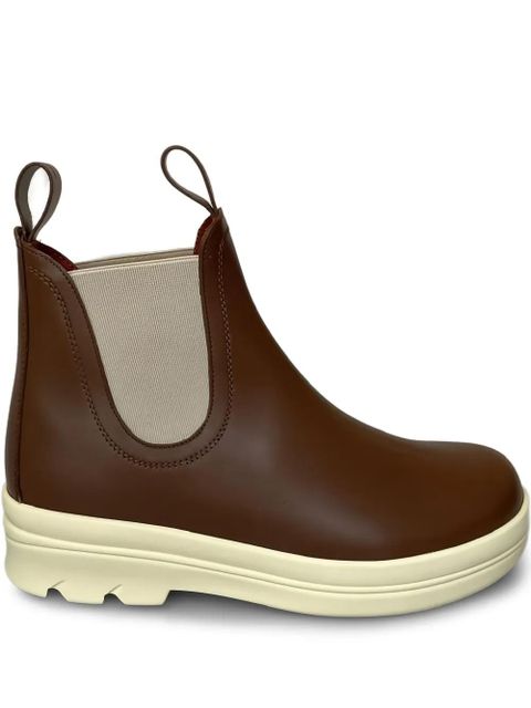 Loro Piana Lakeside leather chelsea boots - Brown - zdjęcie produktu nr 1