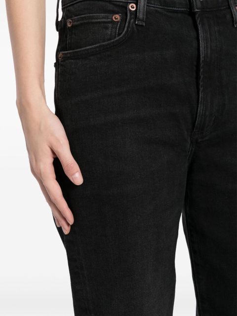AGOLDE Harper straight-leg jeans - Black