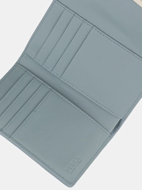 Furla portfel skórzany damski kolor niebieski WP00225.BX3221.3963S