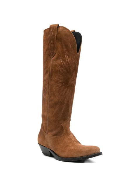 Golden Goose Wish Star patterned boots - Brown - zdjęcie produktu nr 2