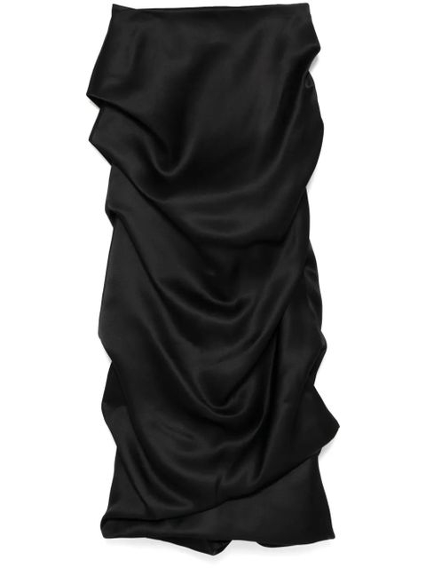 KHAITE Olula skirt - Black - zdjęcie produktu nr 1