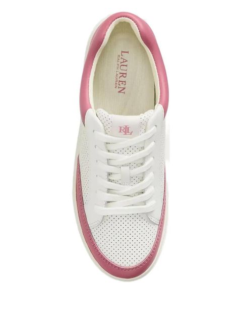 Lauren Ralph Lauren Hailey VI perforated sneakers - White - zdjęcie produktu nr 2
