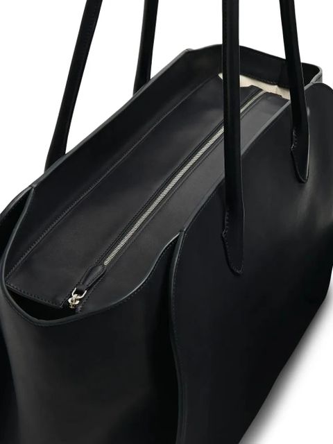The Row 17 Marlo top-zip tote bag - Black