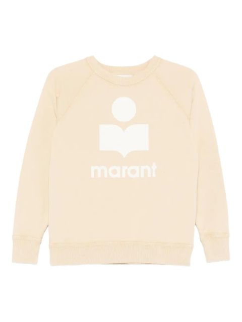 MARANT ÉTOILE logo print sweater - Yellow - zdjęcie produktu nr 1