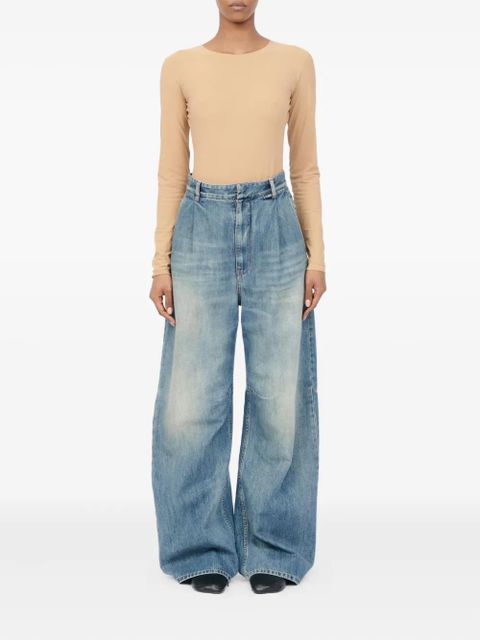 MM6 Maison Margiela 5 pocket tailored trousers - Blue - zdjęcie produktu nr 2