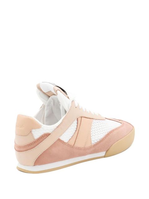Chloé mesh-panel suede sneakers - Pink - zdjęcie produktu nr 2