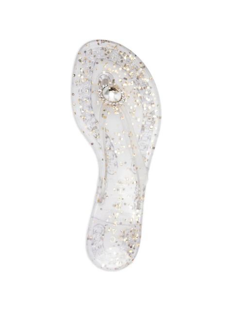 Casadei embellishment sandals - White