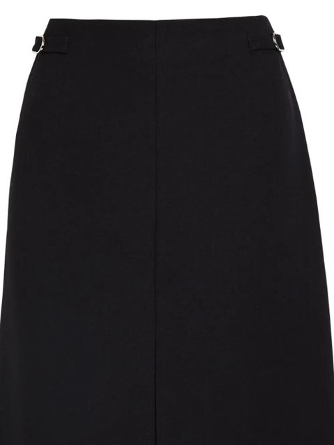 Gabriela Hearst buckle slit midi skirt - Black - zdjęcie produktu nr 2
