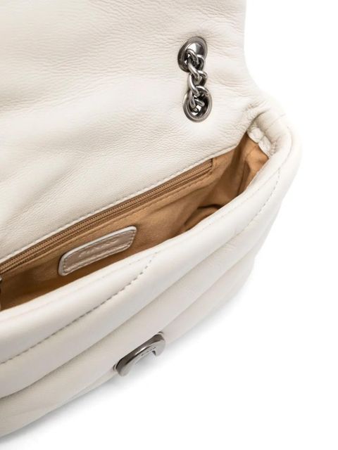 PINKO Baby Love quilted leather shoulder bag - White - zdjęcie produktu nr 2