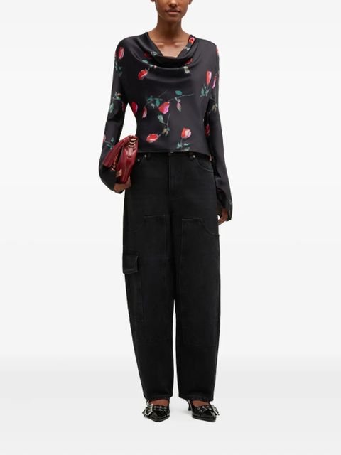 GANNI cargo jeans - Black - zdjęcie produktu nr 2