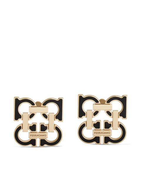 Ferragamo Four Gancini earrings - Gold - zdjęcie produktu nr 1