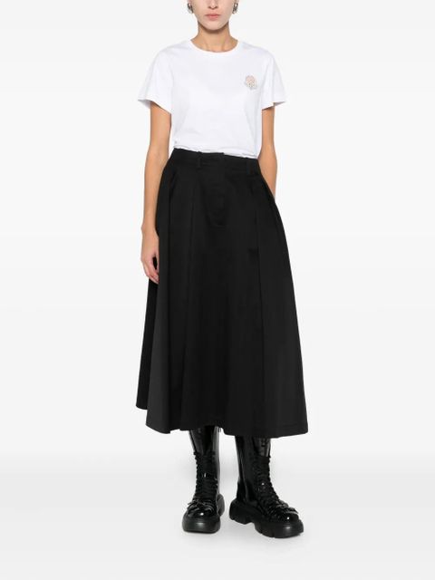 Moncler logo-detail crew-neck T-shirt - White