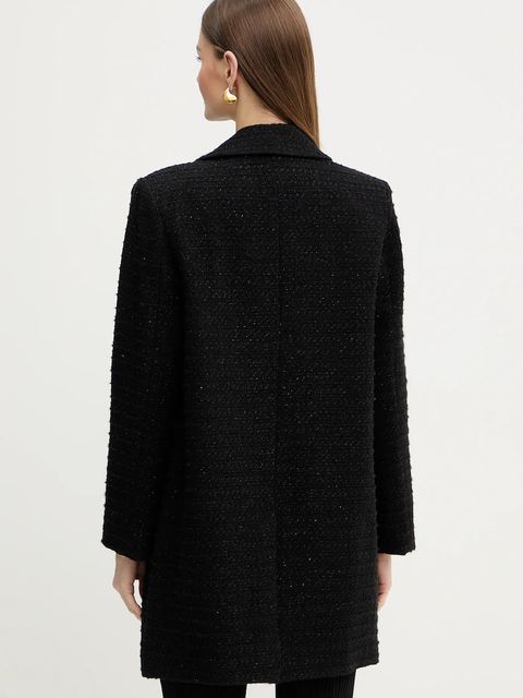 Armani Exchange płaszcz z dodatkiem wełny