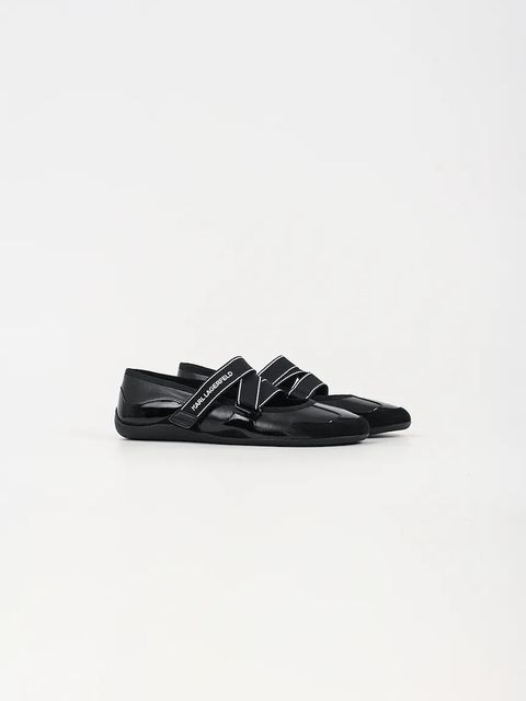 Karl Lagerfeld baleriny skórzane ALTIA - zdjęcie produktu nr 2