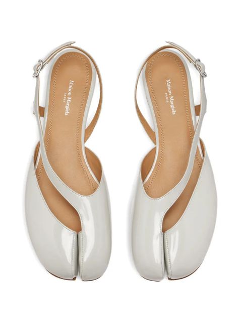 Maison Margiela Tabi split-toe slingback sandals - White