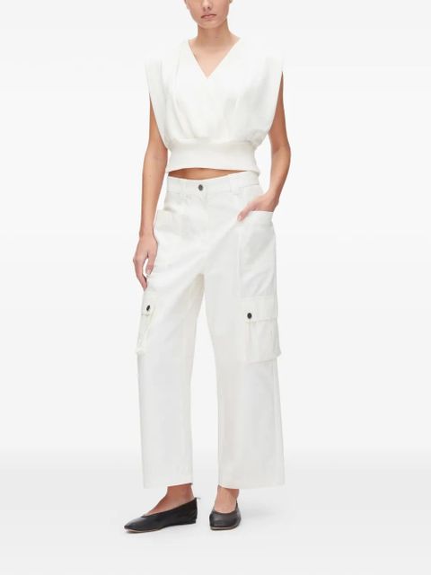 3.1 Phillip Lim V-neck sleeveless top - Neutrals - zdjęcie produktu nr 2