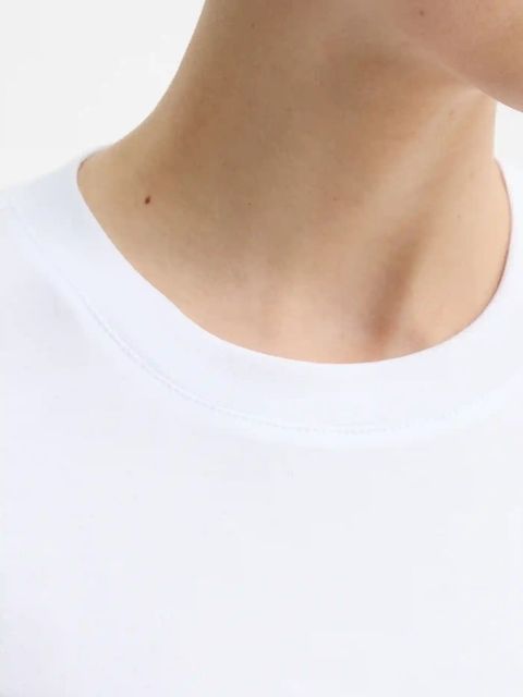 Calvin Klein t-shirt bawełniany damski kolor biały LV044C216G