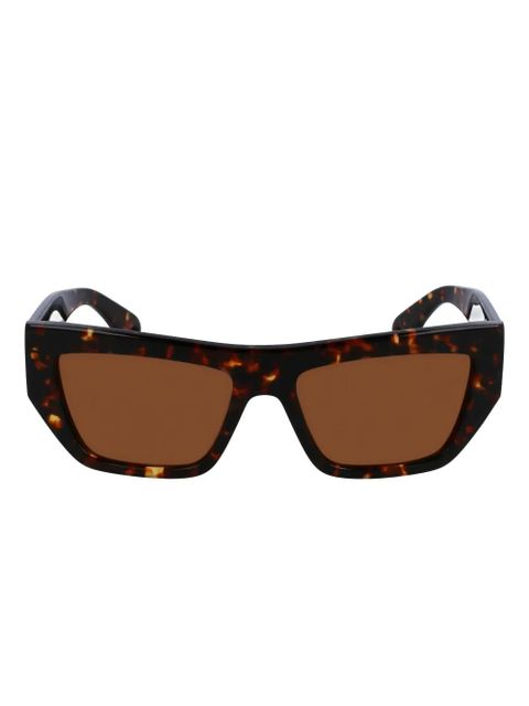 Lanvin square-frame sunglasses - Brown - zdjęcie produktu nr 2