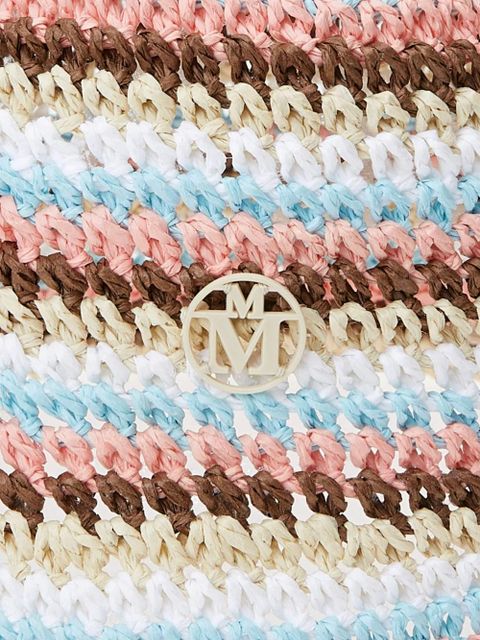 Maison Michel Pablo crochet bucket hat - White - zdjęcie produktu nr 2