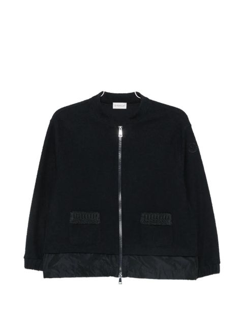 Moncler zip pocket sweater - Black - zdjęcie produktu nr 1