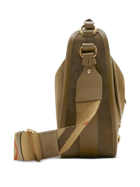 Burberry small B Clip tote bag - Brown