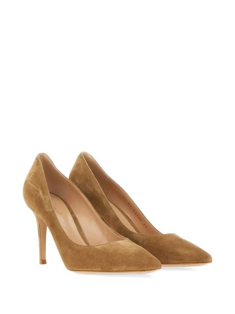 Gianvito Rossi 85 pointed pumps - Neutrals - zdjęcie produktu nr 2