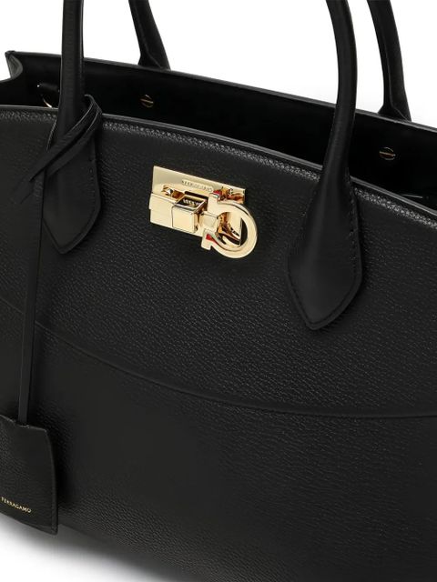 Ferragamo medium Studio tote bag - Black