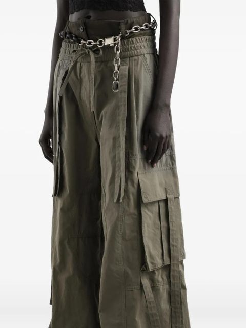 Dolce & Gabbana drawstring cargo pants - Green