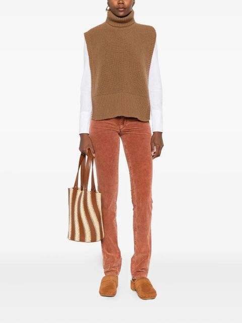 MARANT ÉTOILE five-pocket corduroy trousers - Orange - zdjęcie produktu nr 2
