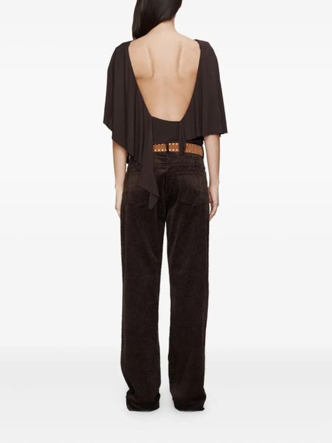 Christopher Esber Ava corduroy trousers - Brown