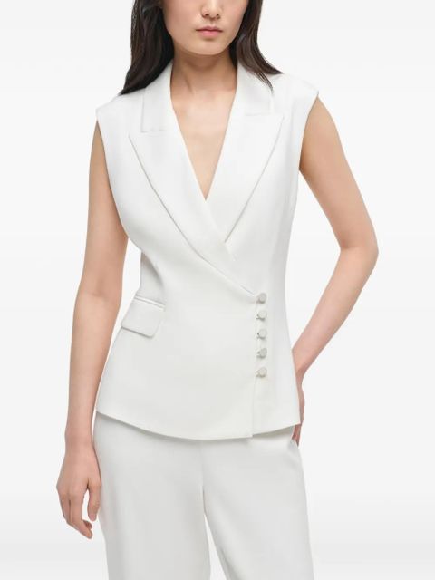 Simkhai Morrie button-detail trousers - White