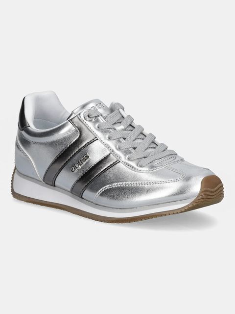 Guess sneakersy SAPHIA damskie kolor srebrny FLTSAP LEM12 - zdjęcie produktu nr 1